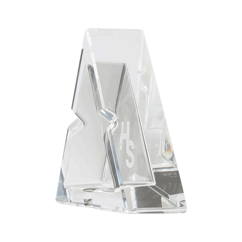 Higher Standards Glass Ashtray Clear v2