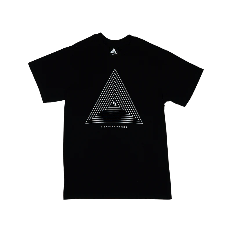 Higher Standards T-Shirt - Concentric Triangle