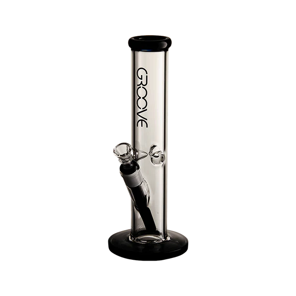 Groove Straight Tube Water Pipe