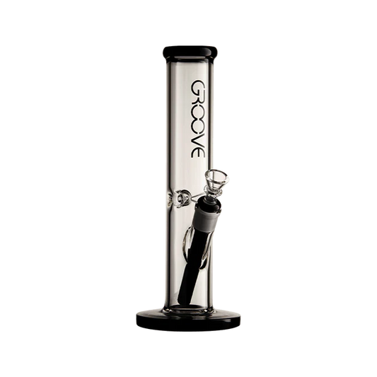 Groove Straight Tube Water Pipe