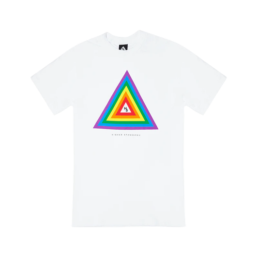 Higher Standards Pride Concentric Triangle Tee