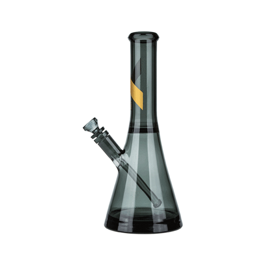 Marley Natural Water Pipe Smoked Glass Gold Stripe Decal